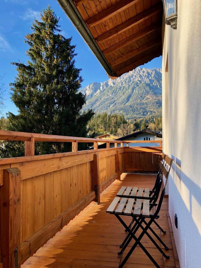 Apartamento Haus Widmann Scheffau am Wilden Kaiser Exterior foto
